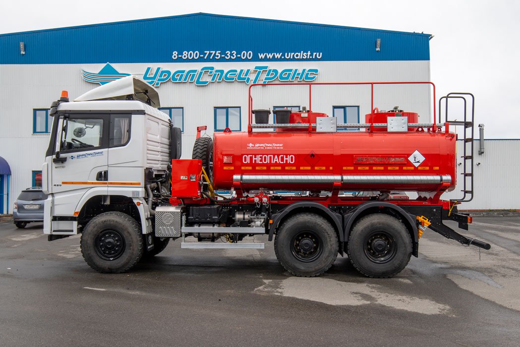 АТЗ-11-2Б УВТ-25, УСТ 5453 SHACMAN (ШАКМАН) SX42586V385 6х6, 14R20 КБ 3820мм