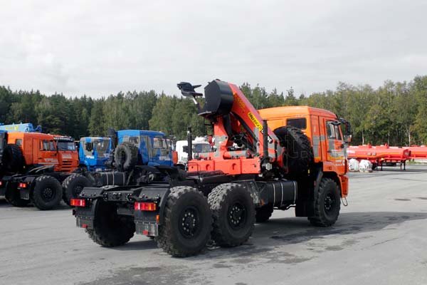 Тягач Камаз 44108-RF с краном-манипулятором Palfinger РK-15500А