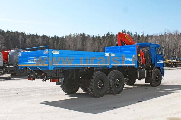 Бортовой Камаз 43118 (CUMMINS) с КМУ Palfinger PK-23500А