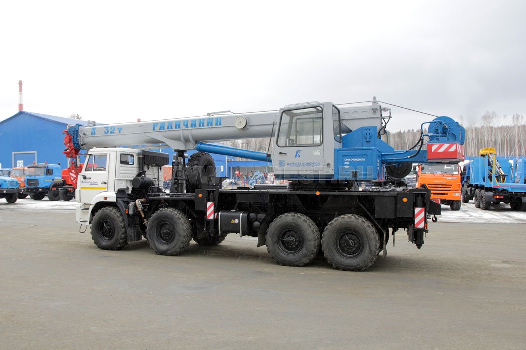 Автокран КС-55729-5В Галичанин на шасси Камаз 63501