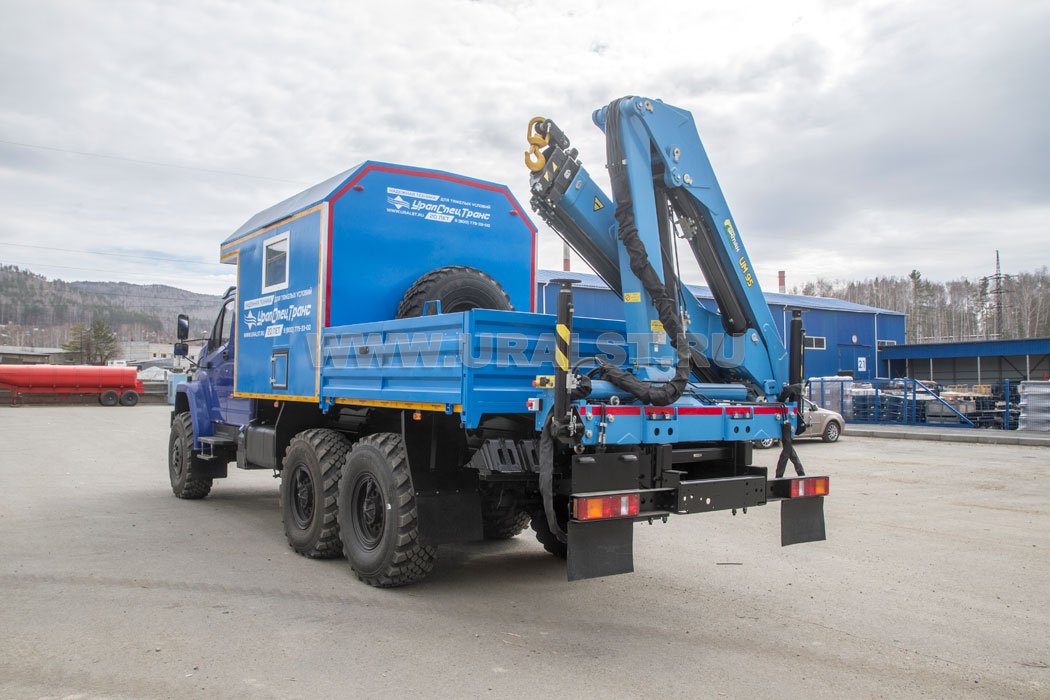 Передвижная мастерская ПАРМ с КМУ ИМ-95 УСТ 5453 Урал NEXT 4320-72Е5И06