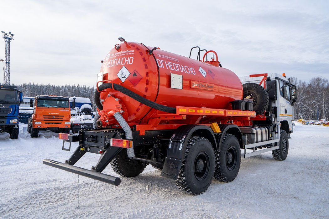 АКН-10 КО-505 УСТ 5453 SHACMAN SX32586V385 6х6, шины 14R20, КБ 4575 мм, ревизионный люк