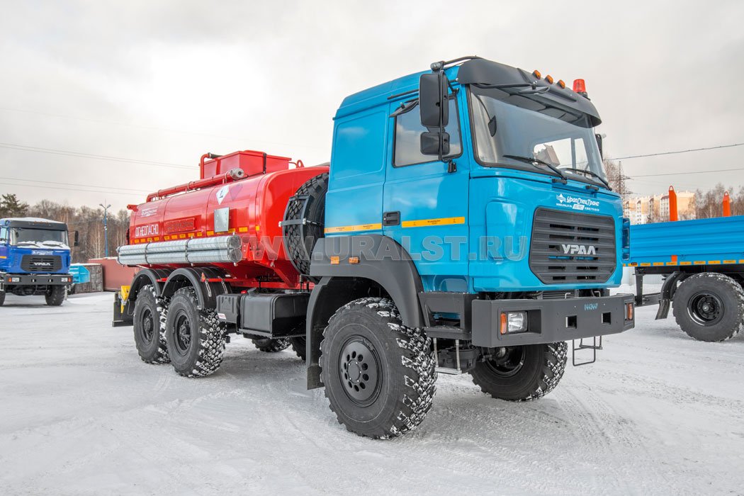 Автотопливозаправщик АТЗ-11Б УСТ 5453 Урал 5557-82Е5 сп.м. рекуперация