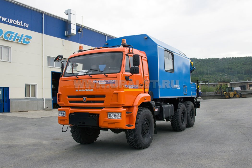Камаз МРМ УСТ-5453 43118-46 с КМУ ИМ-95