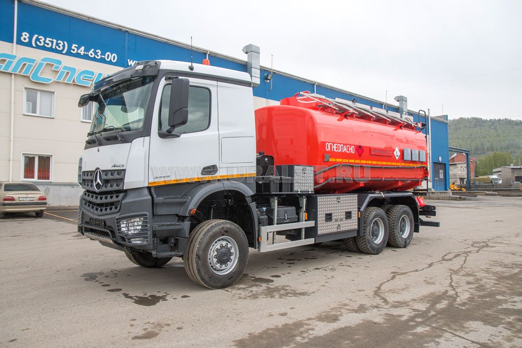 Автотопливозаправщик АТЗ 21-3 Mercedes-Benz Arocs 3348А (6х6)