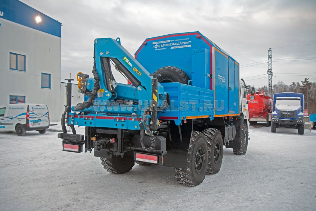 АНРВ с КМУ ИМ-77 УСТ 54535В Камаз 43118-3027-50