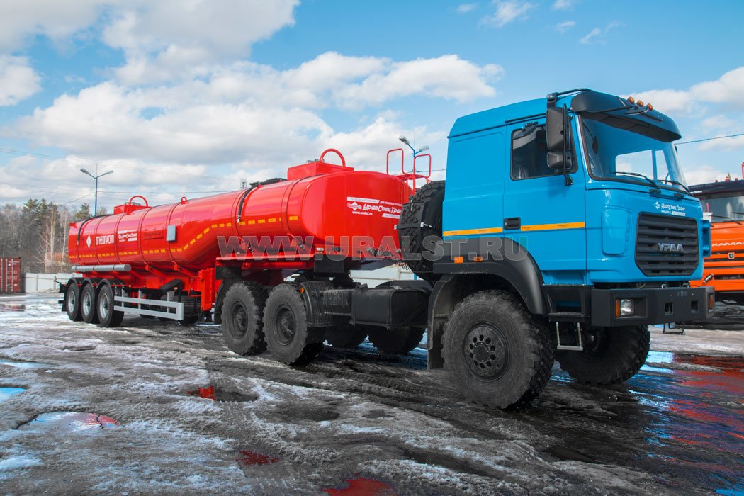 Полуприцеп цистрена нефтевоз ППЦН 30Т-31ПТ УСТ 94651K