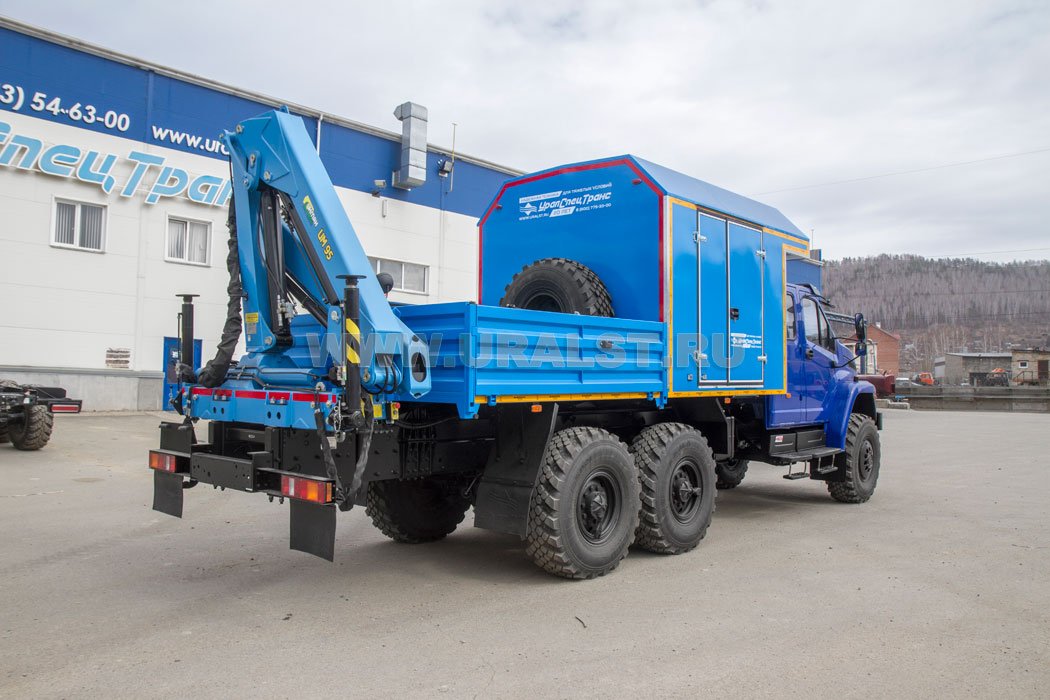 Передвижная мастерская ПАРМ с КМУ ИМ-95 УСТ 5453 Урал NEXT 4320-72Е5И06