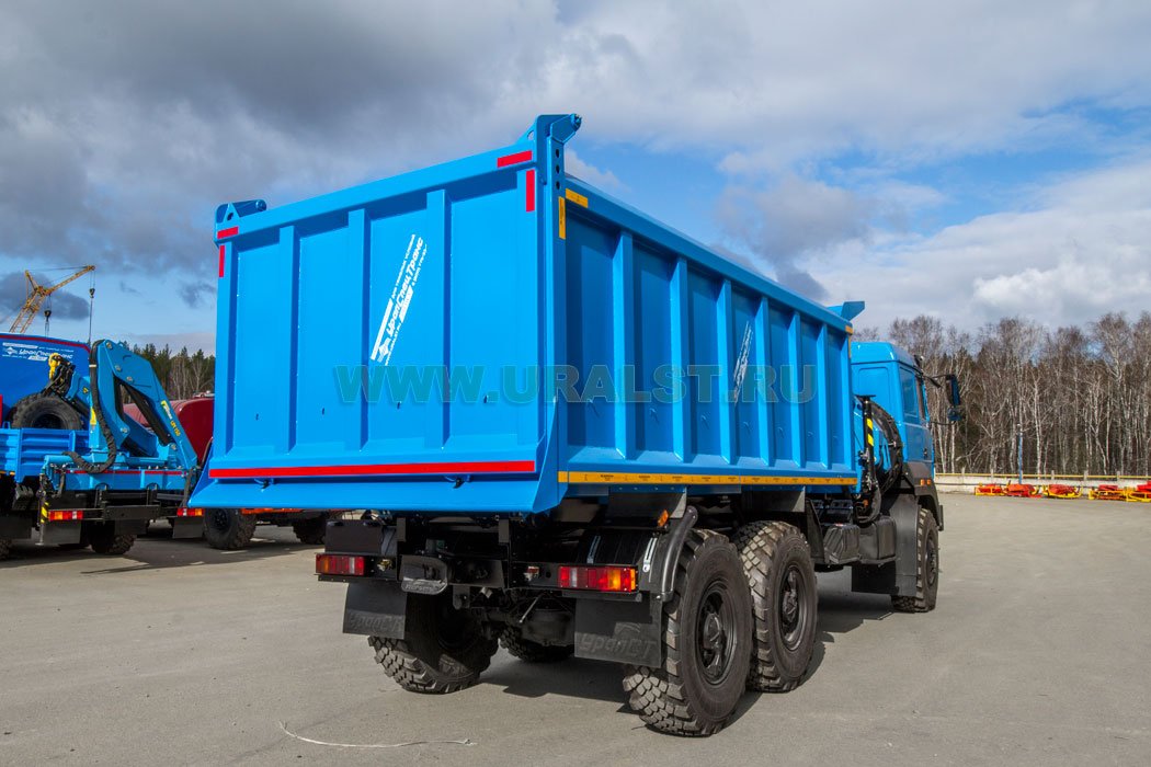 Самосвал 10-16 с КМУ ИМ-95 УСТ 5453 Урал 4320-4971-82