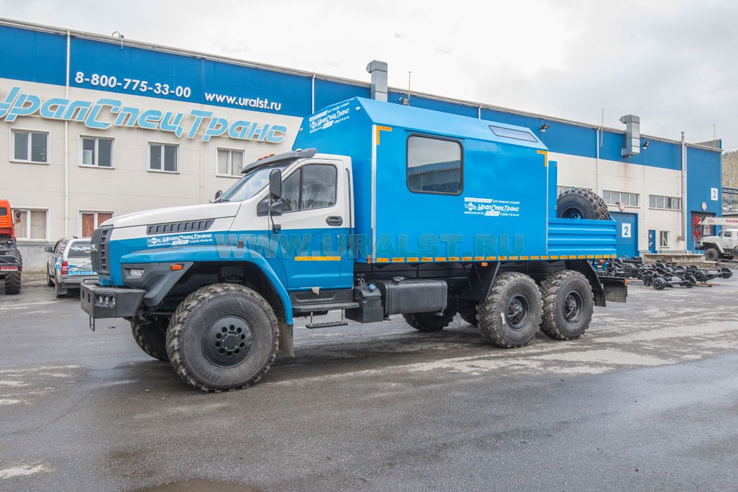 Автофургон АРОК с КМУ ИМ-20 УСТ 5453 4320-72Е5Г38 NEXT 