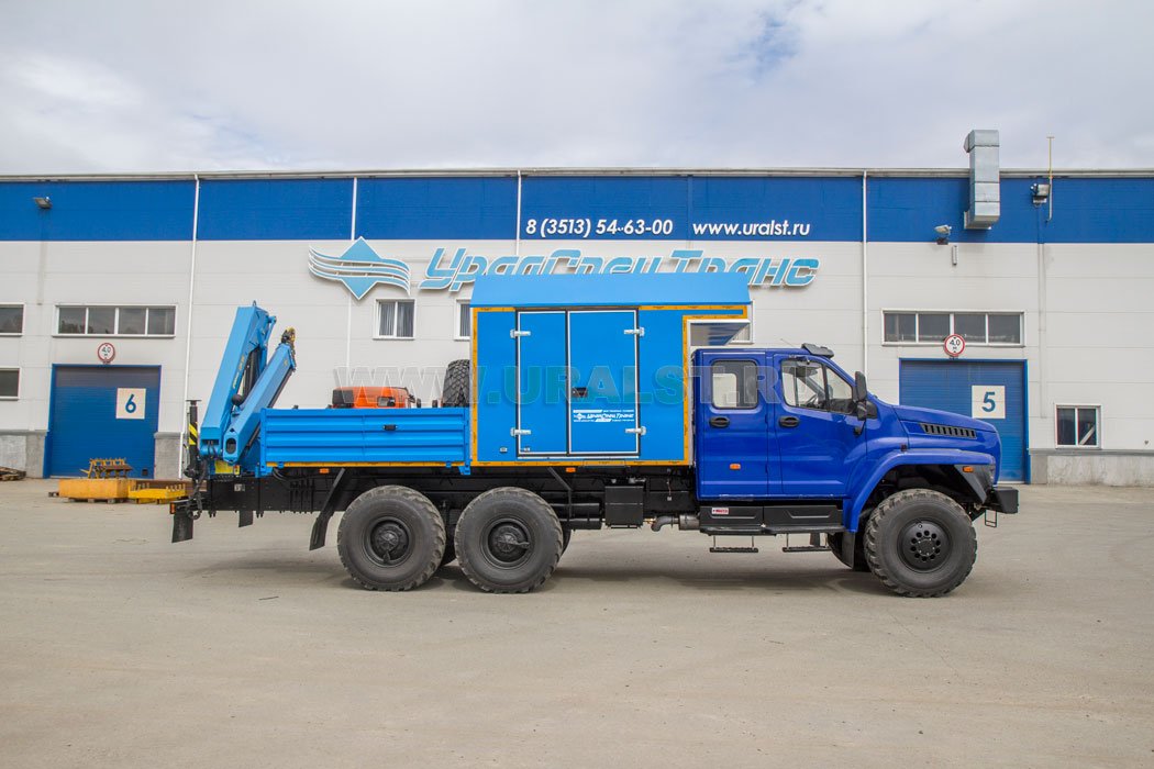 Передвижная мастерская ПАРМ с КМУ ИМ-95 УСТ 5453 Урал NEXT 4320-72Е5И06