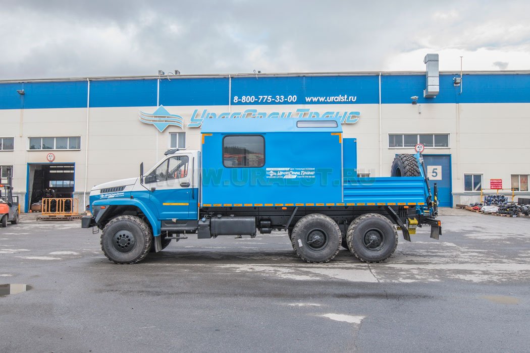 Автофургон АРОК с КМУ ИМ-20 УСТ 5453 4320-72Е5Г38 NEXT 