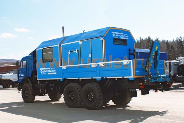Камаз АРС с КМУ ИМ-20