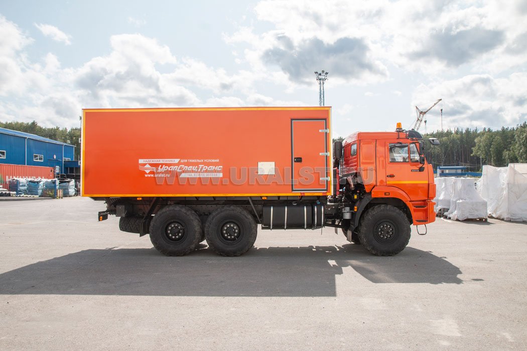 Фургон Камаз 43118 для перевозки ВВ