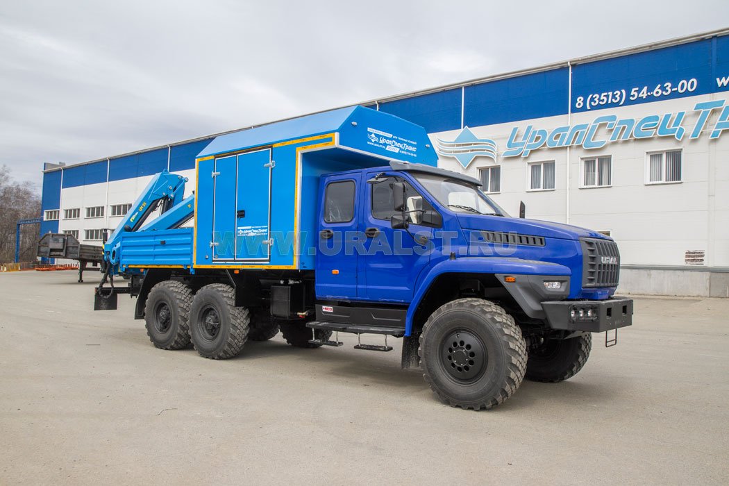 Передвижная мастерская ПАРМ с КМУ ИМ-95 УСТ 5453 Урал NEXT 4320-72Е5И06