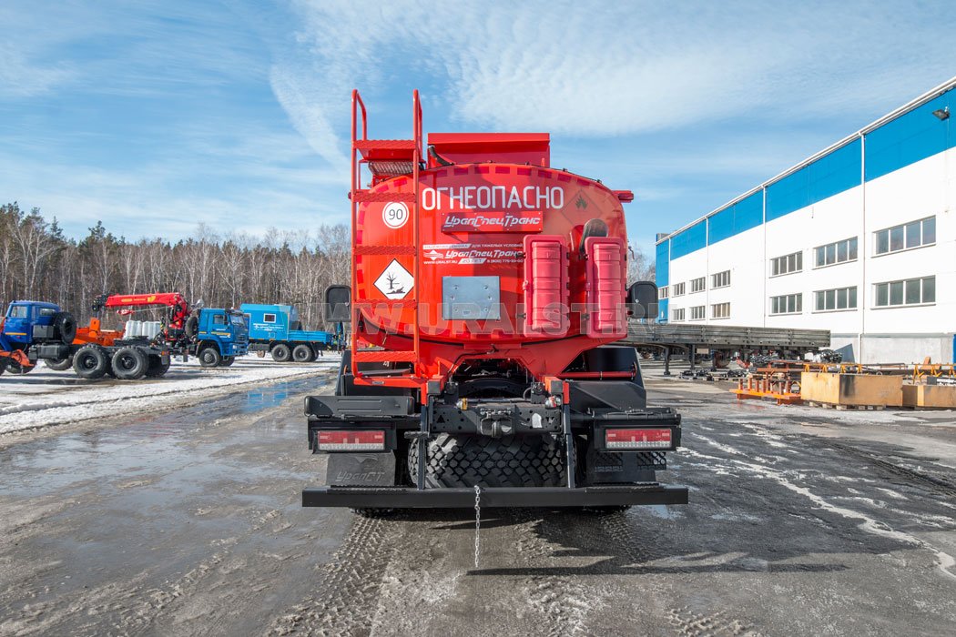 Автотопливозаправщик АТЗ-11-2 УСТ 5453 Камаз 43118-50 два УВТ-25 доработка под ДОПОГ
