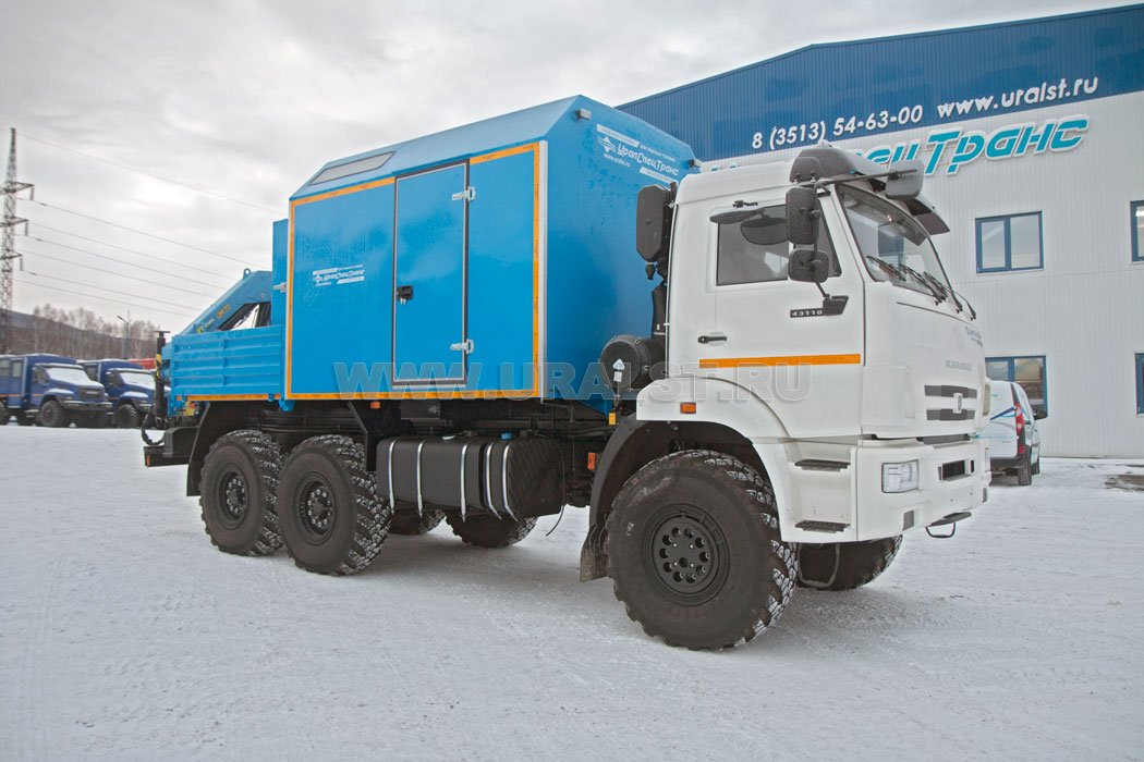 АНРВ с КМУ ИМ-77 УСТ 54535В Камаз 43118-3027-50