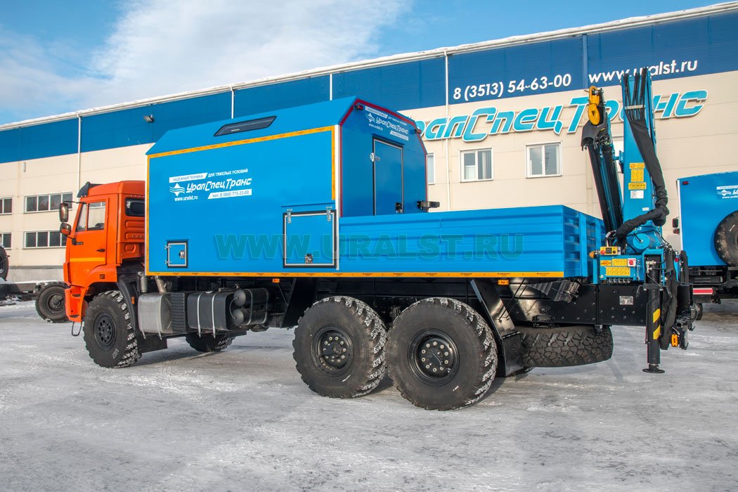 АРОК УСТ 5453 с КМУ ИМ-150  Камаз 43118-50