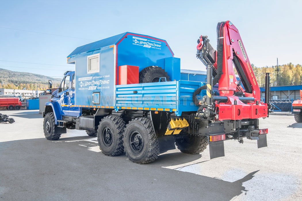 Передвижная мастерская ПАРМ с КМУ ИМ-150N 5453 Урал NEXT 4320-72Е5И06