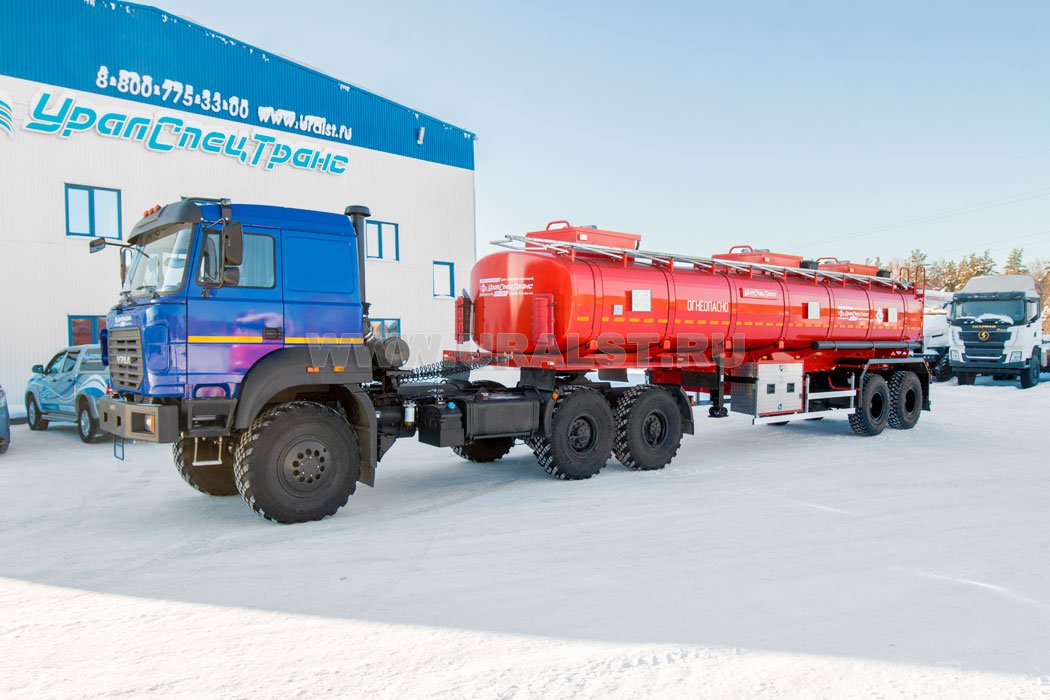 Полуприцеп цистерна ППЦ 30П-24-3 УСТ 9465 рамная