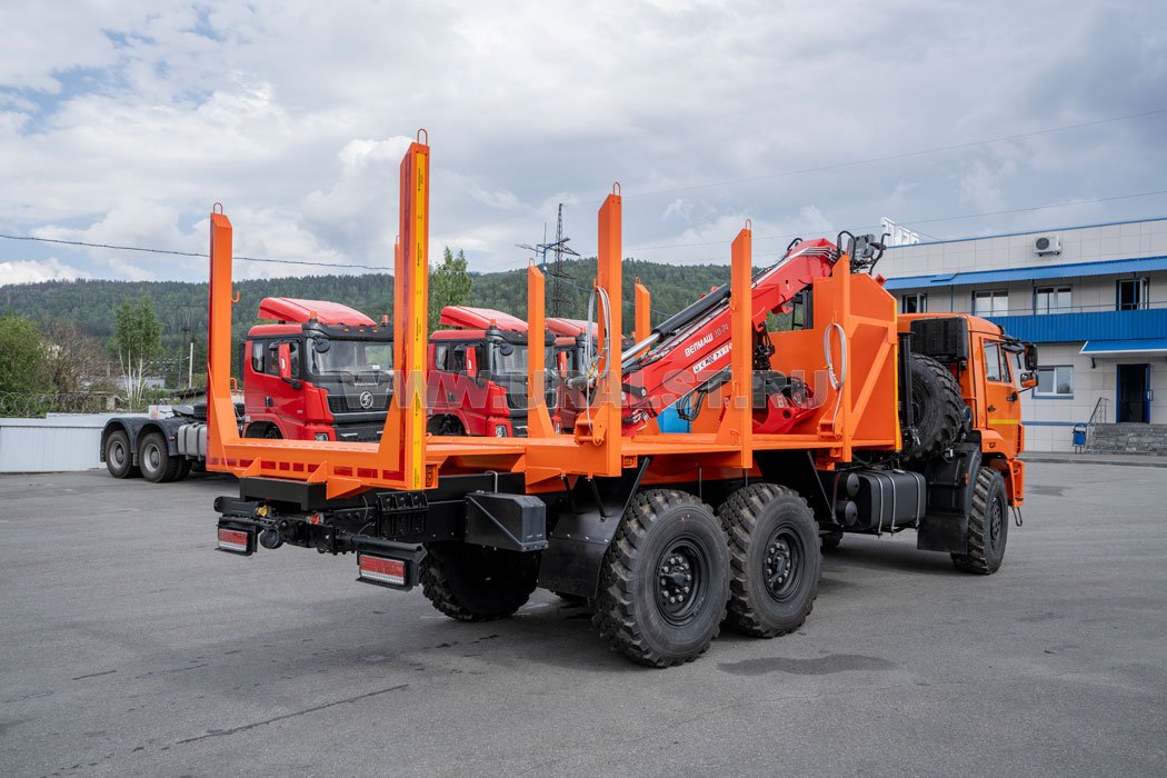  Сортиментовоз с манипулятором VM10L74 УСТ 5453 Камаз 43118-50, без сп. м