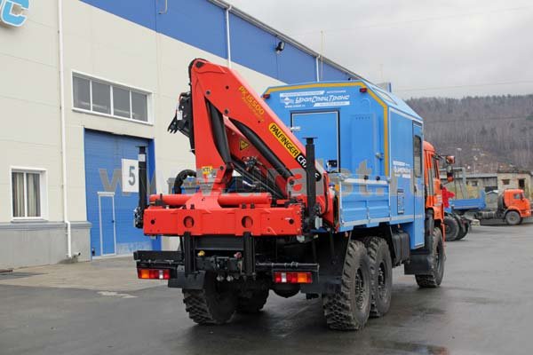Фургон АРОК с КМУ Palfinger РK 15500