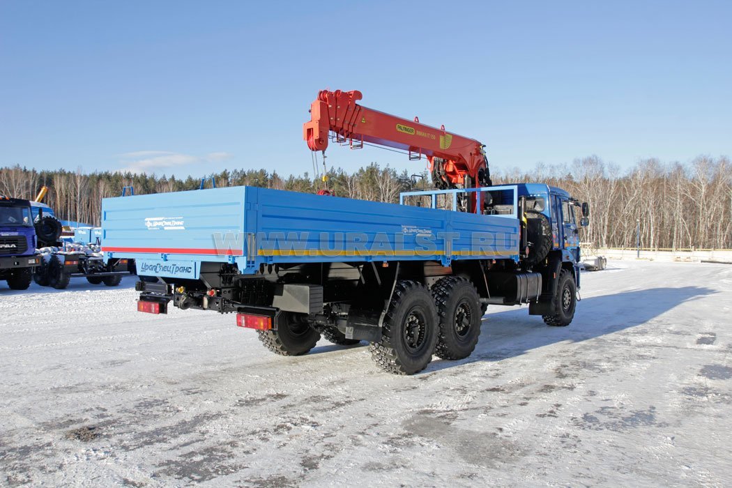 Автомобиль бортовой Камаз 43118 с КМУ ИТ-150