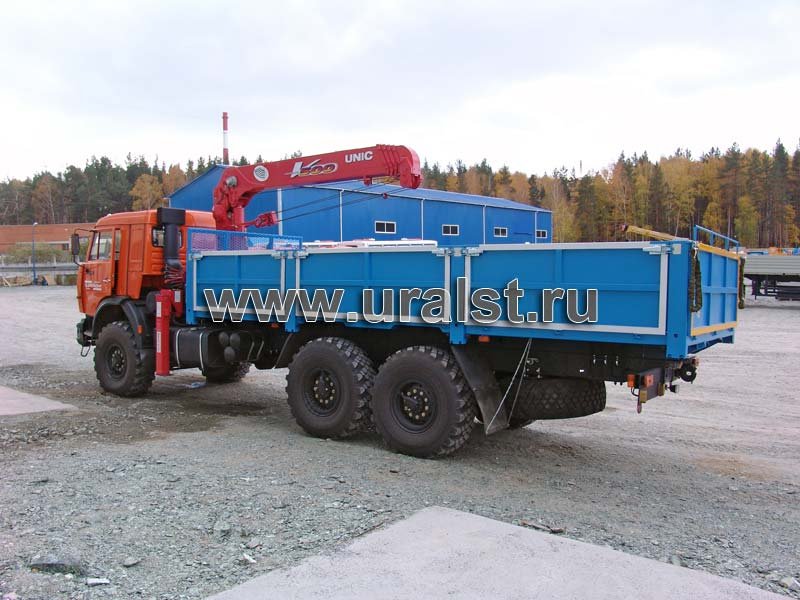 Бортовой Камаз 43118 с КМУ UNIC-505