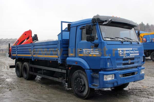 Бортовой автомобиль с КМУ PK 15500