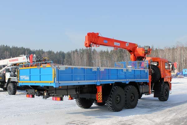 Камаз бортовой с Kanglim