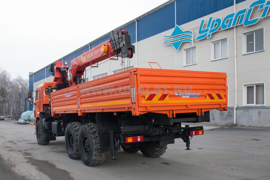 Автомобиль бортовой Камаз 43118-46 с КМУ ИТ-180
