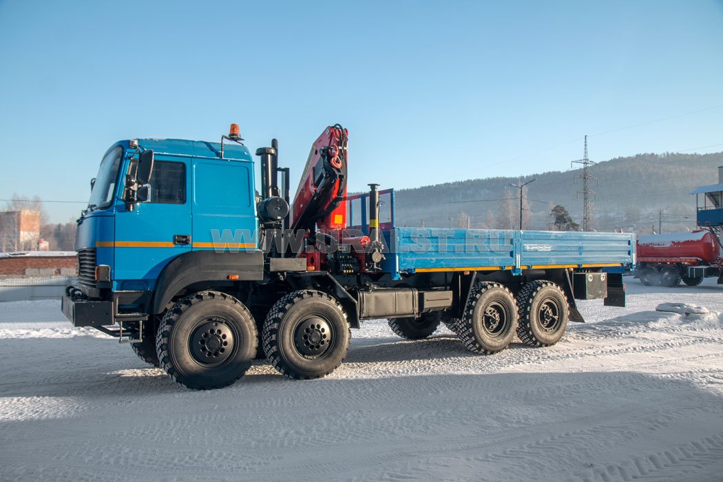 Бортовой Урал 532362 с КМУ Palfinger PK-23500А