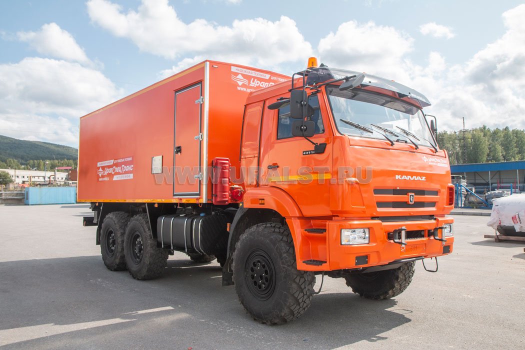 Фургон Камаз 43118 для перевозки ВВ