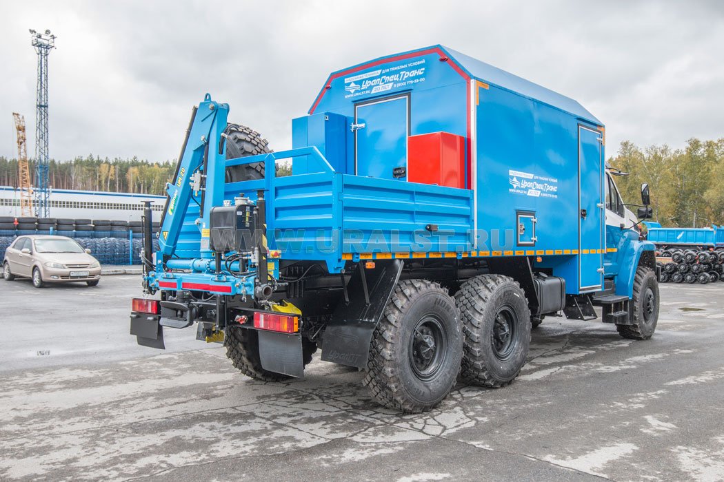 Автофургон АРОК с КМУ ИМ-20 УСТ 5453 4320-72Е5Г38 NEXT 