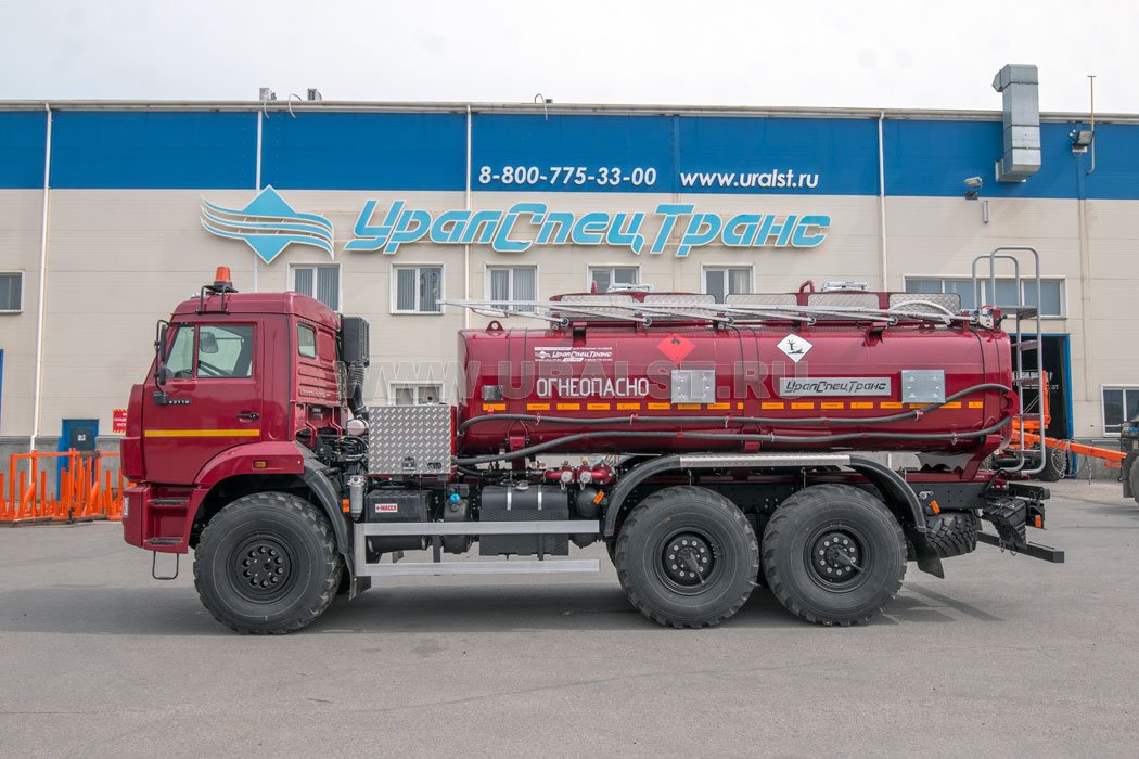 Автотопливозаправщик АТЗ-12-2Б УСТ 5453 Камаз 43118-50 доработка под ДОПОГ