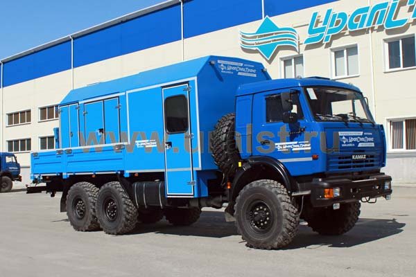 Фургон Камаз Агрегат ремонтно-сварочный с КМУ ИМ-20