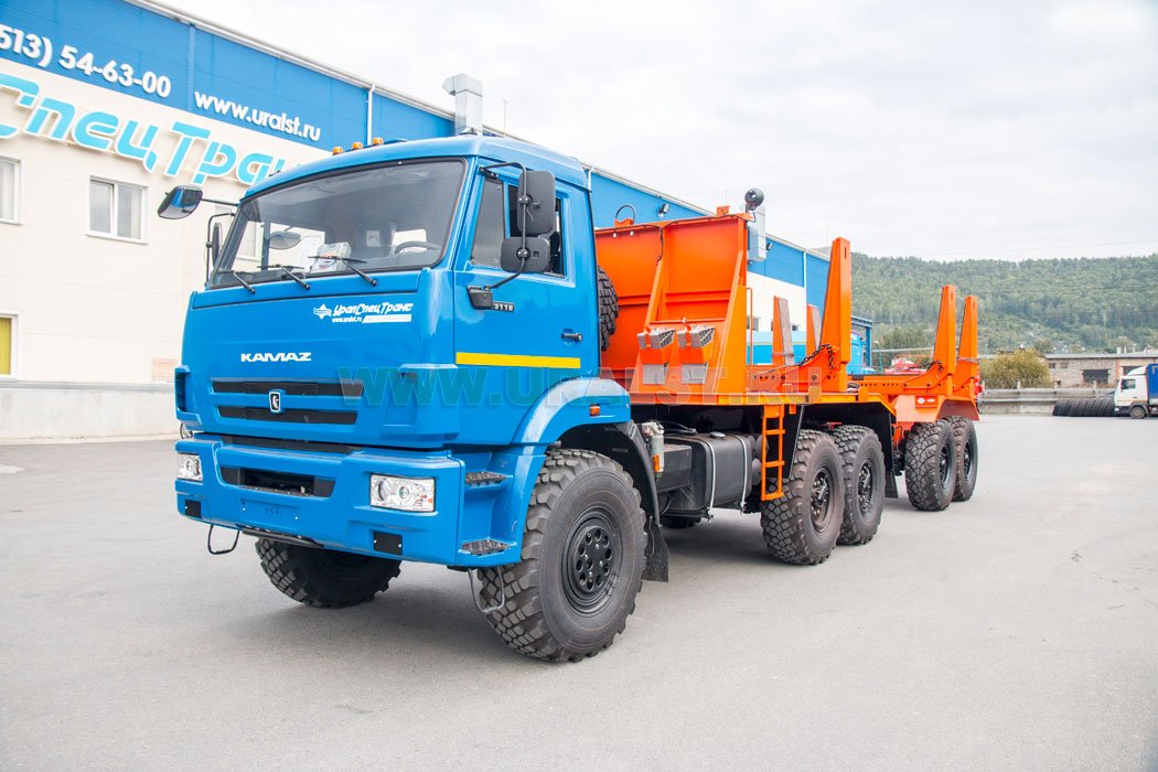 Трубовоз на шасси Камаз 43118-46