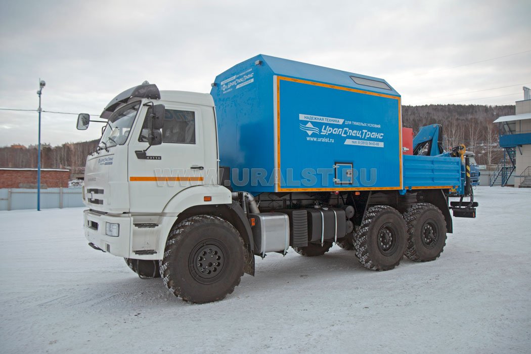 АНРВ с КМУ ИМ-77 УСТ 54535В Камаз 43118-3027-50