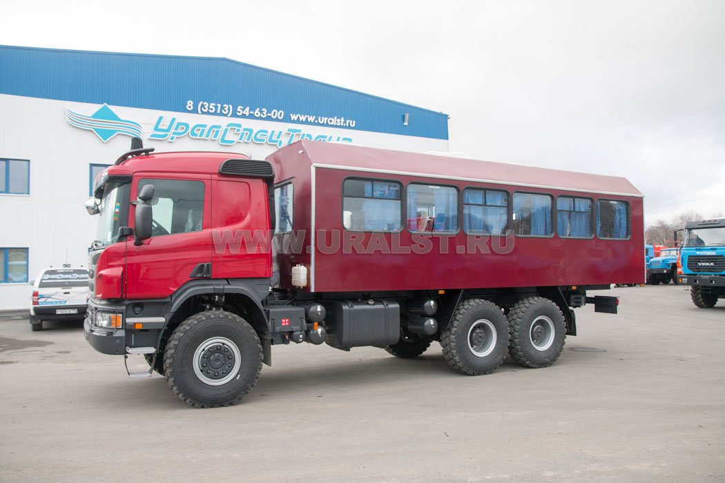 Вахтовый автобус УСТ-5453 28 мест Scania 43118