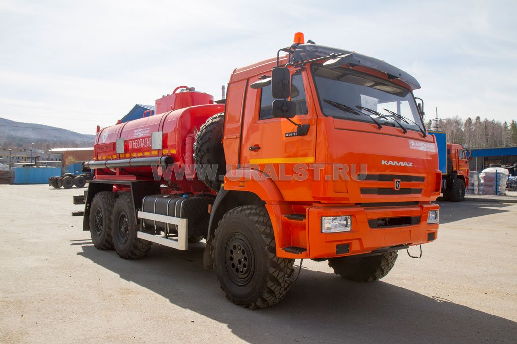Автотопливозаправщик АТЗ-10-2 УСТ 5453 Камаз 43118-50 сп.м.