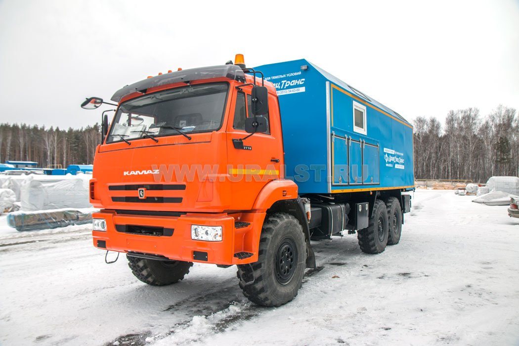 Маслостанция УСТ-5453 на шасси Камаз 43118-46
