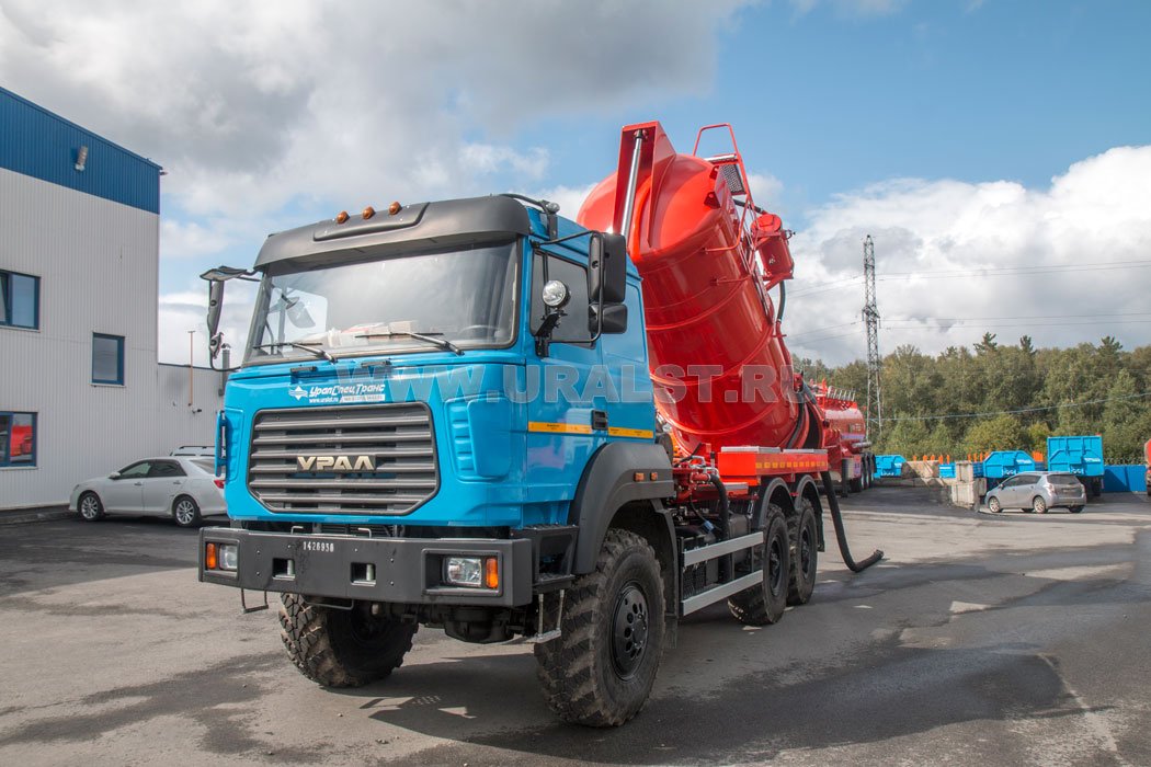 Автоцистерна МВС-10-ОД КО на шасси Урал 5557-80Е5 УСТ-5453