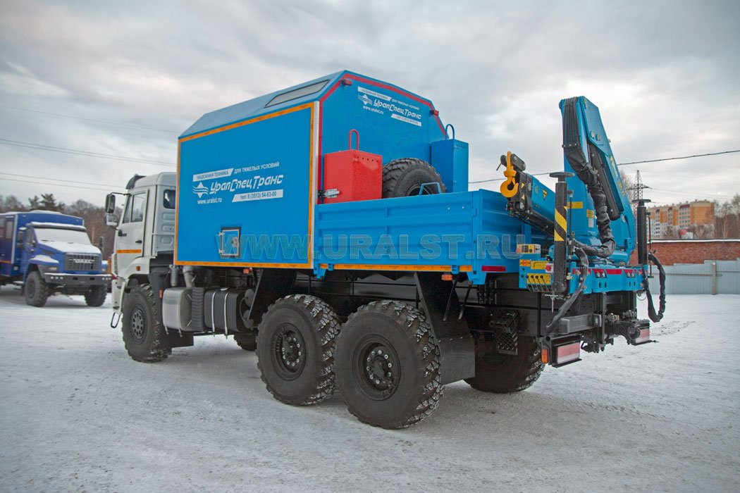 АНРВ с КМУ ИМ-77 УСТ 54535В Камаз 43118-3027-50
