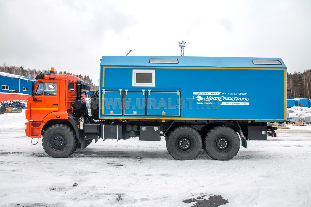 Маслостанция УСТ-5453 на шасси Камаз 43118-46