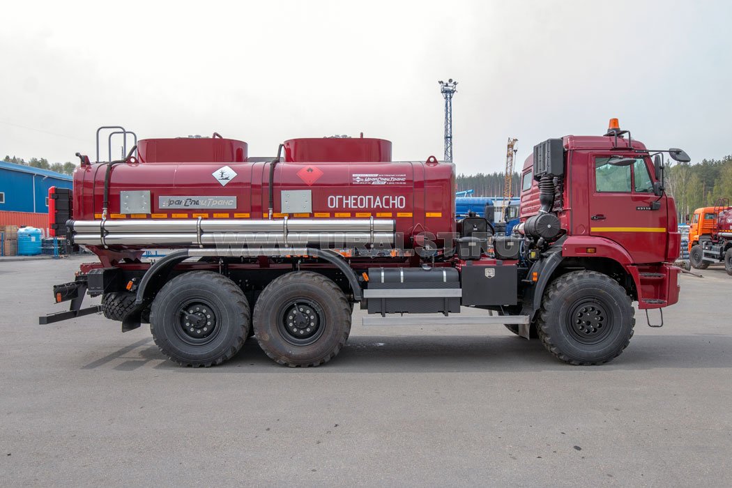 Автотопливозаправщик АТЗ-12-2Б УСТ 5453 Камаз 43118-50 доработка под ДОПОГ