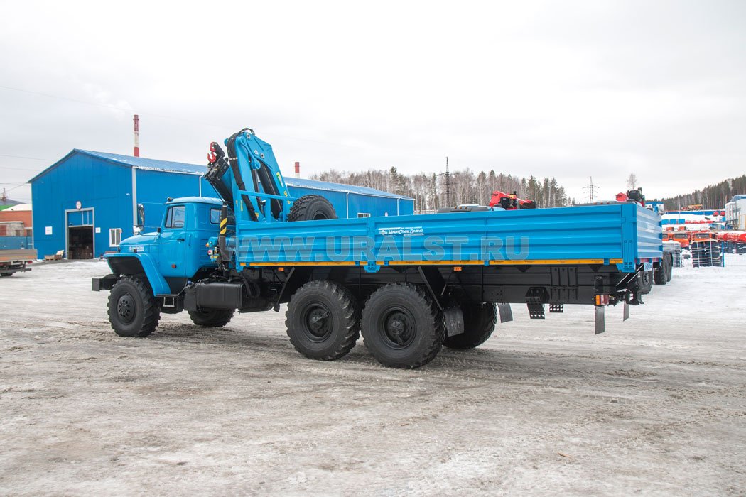 Бортовой с КМУ ИМ-240 УСТ 5453 Урал 4320-60Е5
