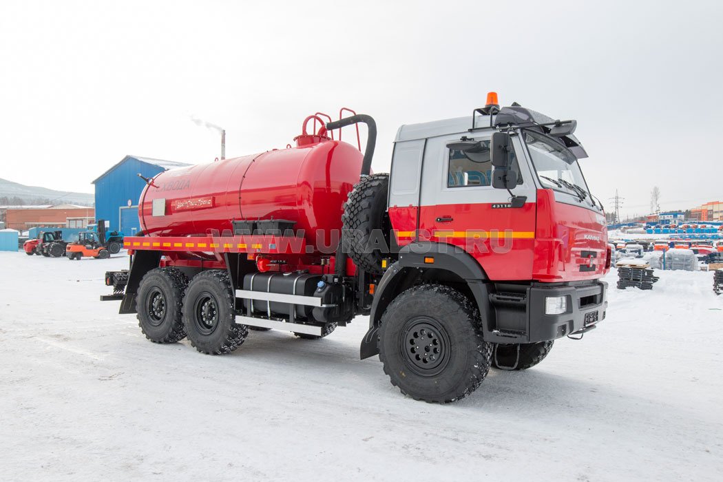 Автоцистерна АКН-10 PNR 124 УСТ 5453 Камаз 43118-50, сп.м 