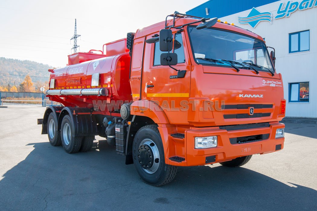 Автоцистерна для ГСМ АЦ-11-2Б УСТ 5453 Камаз 65115-48(А5) 