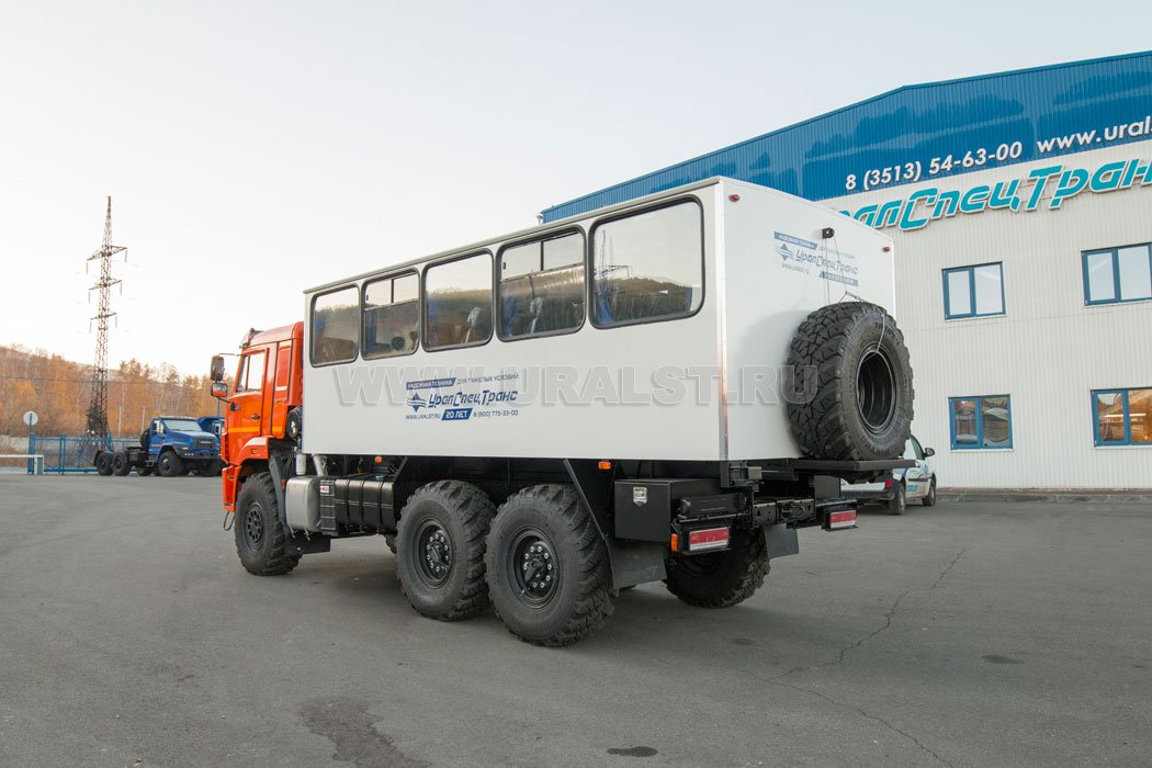 Автобус вахтовый 22 комфорт УСТ 54535 Камаз 43118-50 сп.м