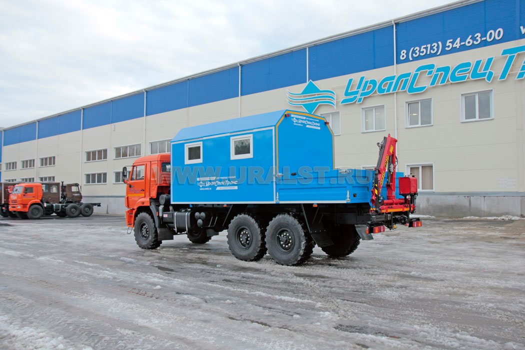 Камаз ТБМ 43118-46 с КМУ ИМ-20 УСТ-5453